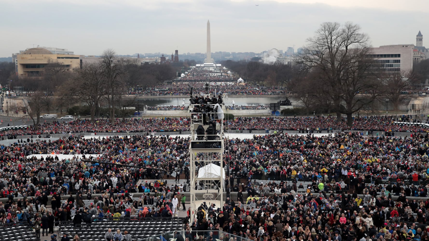 Inauguration crowd