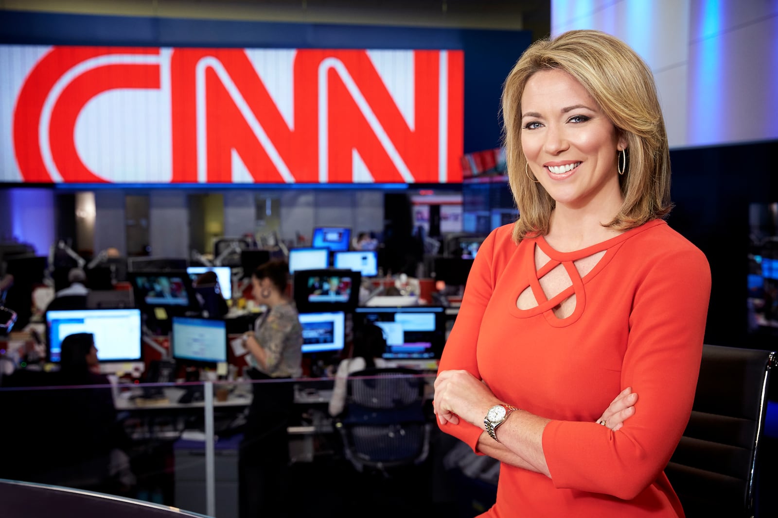 Brooke Baldwin is now engaged. CREDIT: CNN