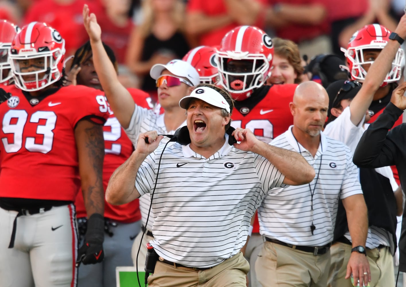 Georgia vs Auburn football