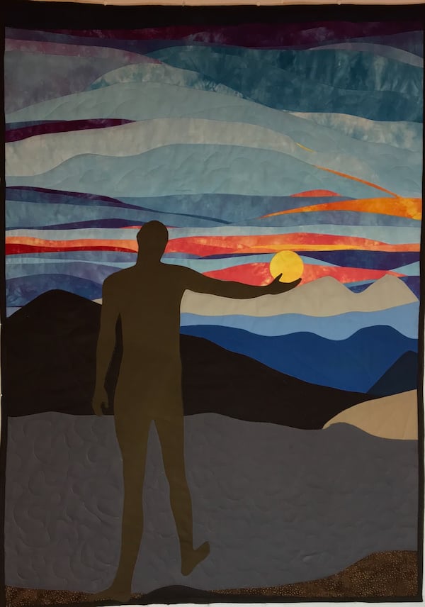 “Summer Solstice,” a quilt by Karen King-Giles of San Antonio, Texas, is included in the exhibit “Sacred Threads” at the Southeastern Quilt & Textile Museum in Carrollton.
Courtesy of Sacred Threads