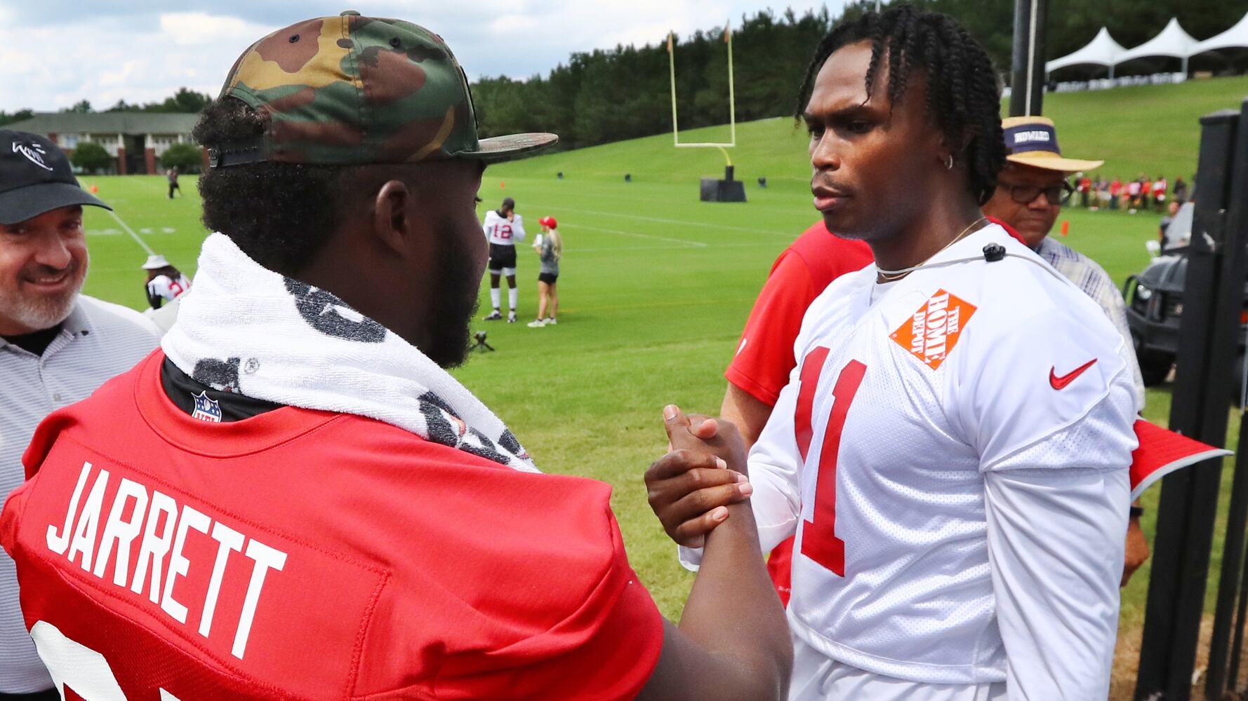 Photos: Falcons open minicamp in Flowery Branch