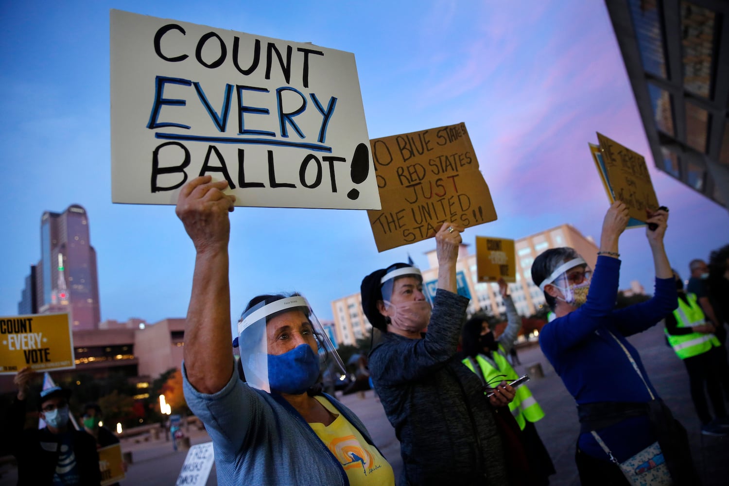 Photos: U.S. Protests over vote counting continues