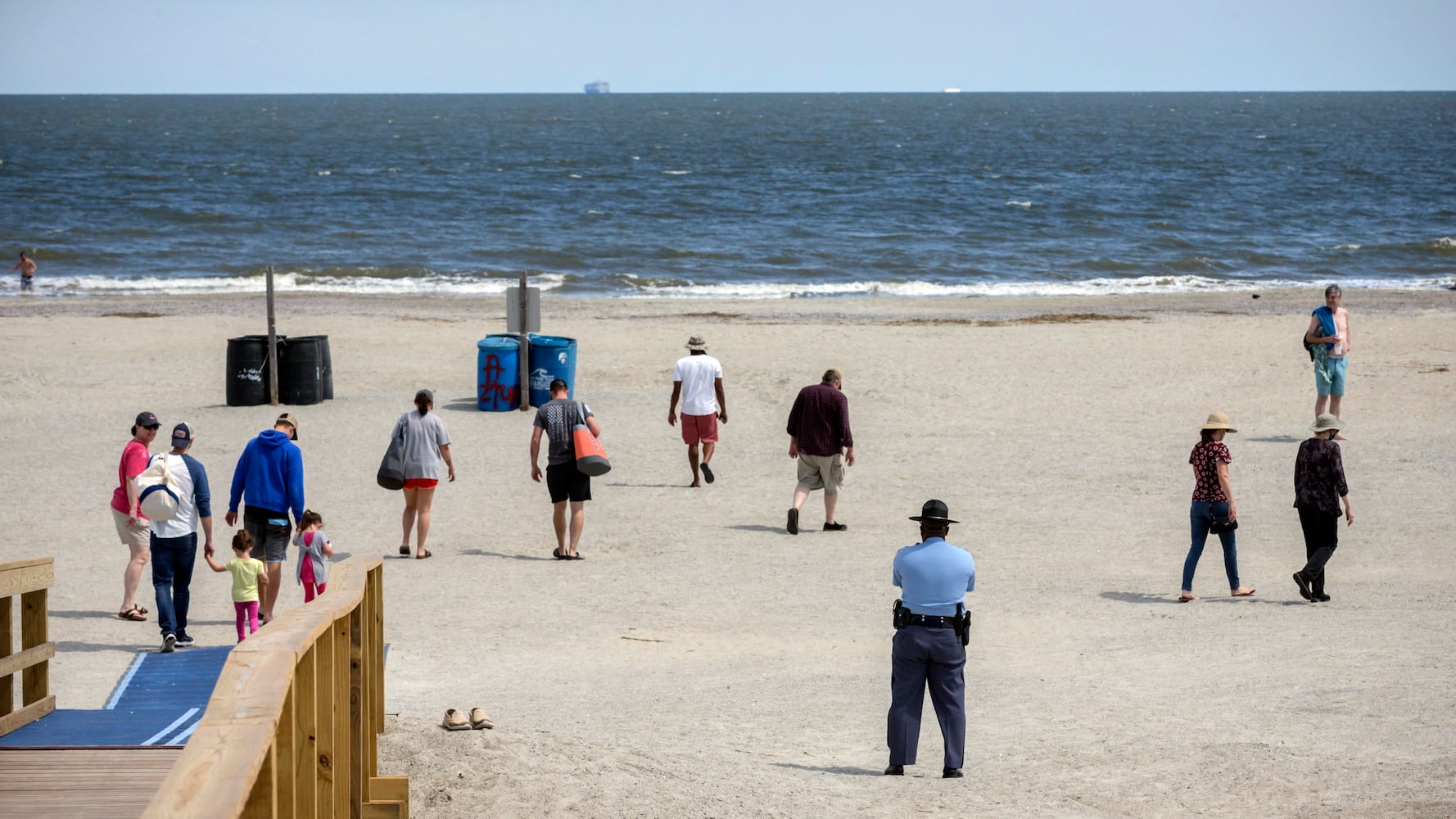 PHOTOS: Tybee Island beach amid Georgia’s shelter-in-place order