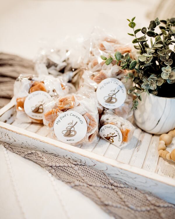 My Dad’s Caramels. Courtesy of Kelly Norton Photography