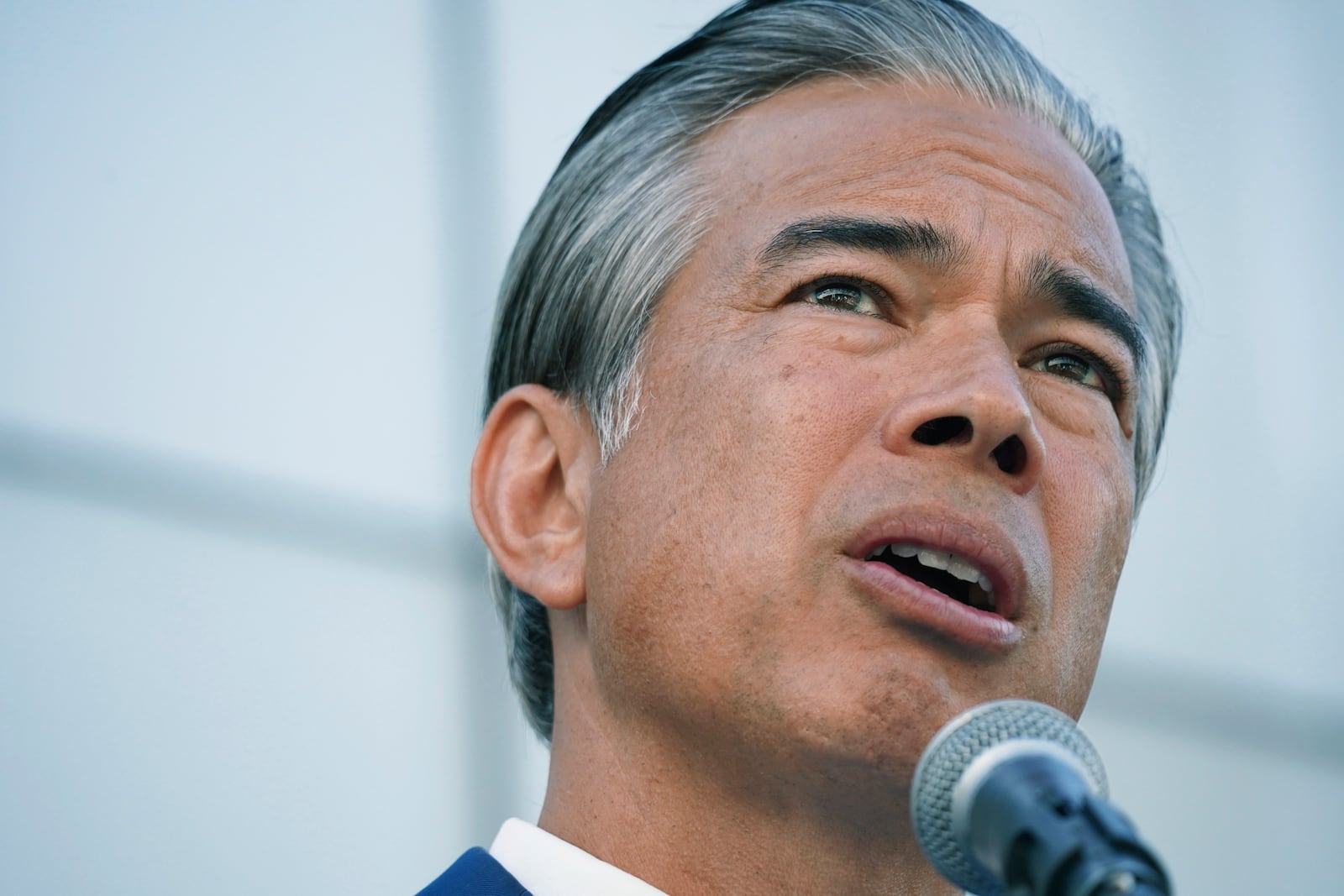 California Attorney General Rob Bonta speaks during a press conference announcing a bipartisan coalition of attorney generals filing lawsuits against TikTok for violation of state consumer protection laws Tuesday, Oct. 8, 2024, in San Francisco. (AP Photo/Minh Connors)