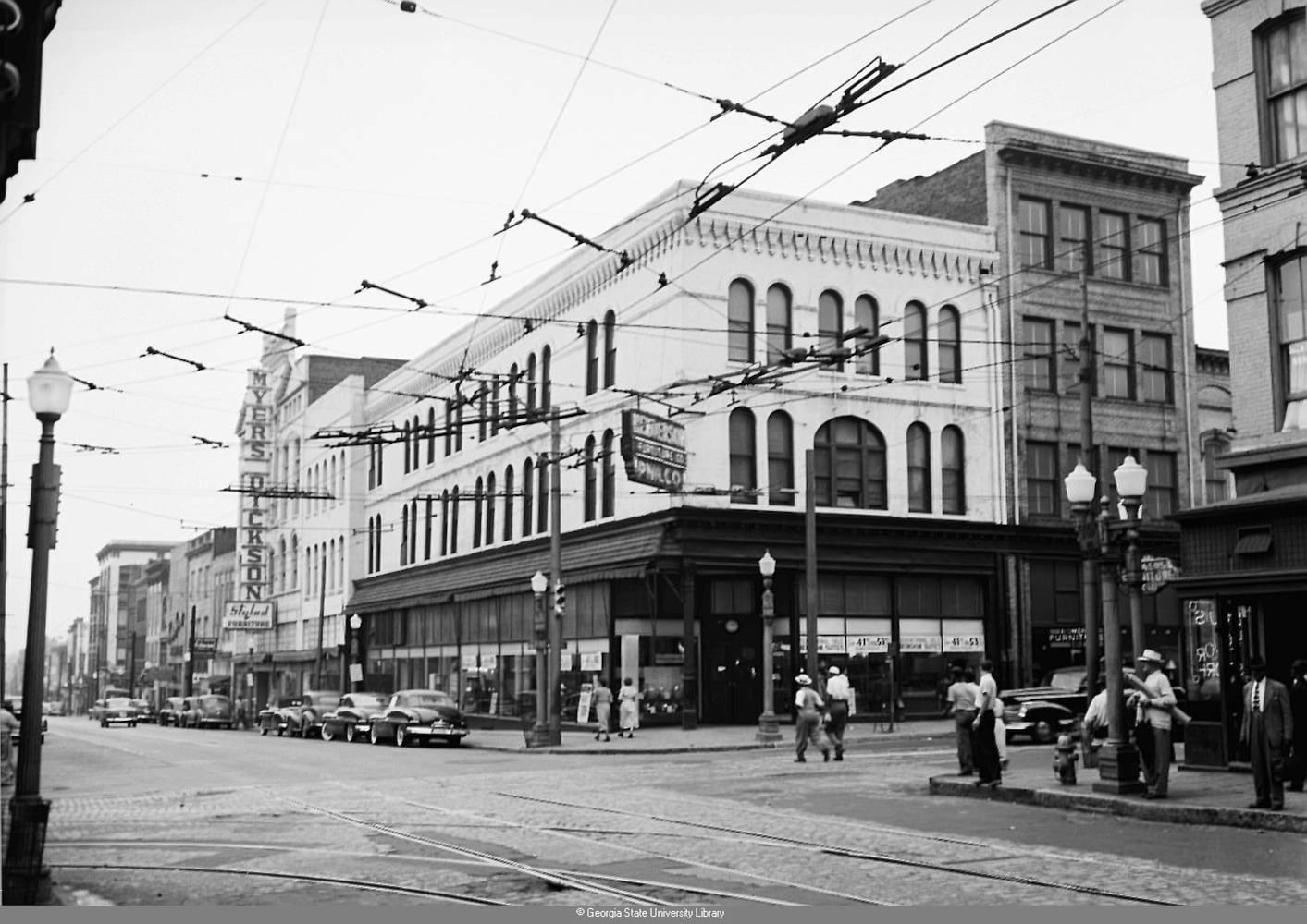 Hotel Row and Mitchell Street through the years