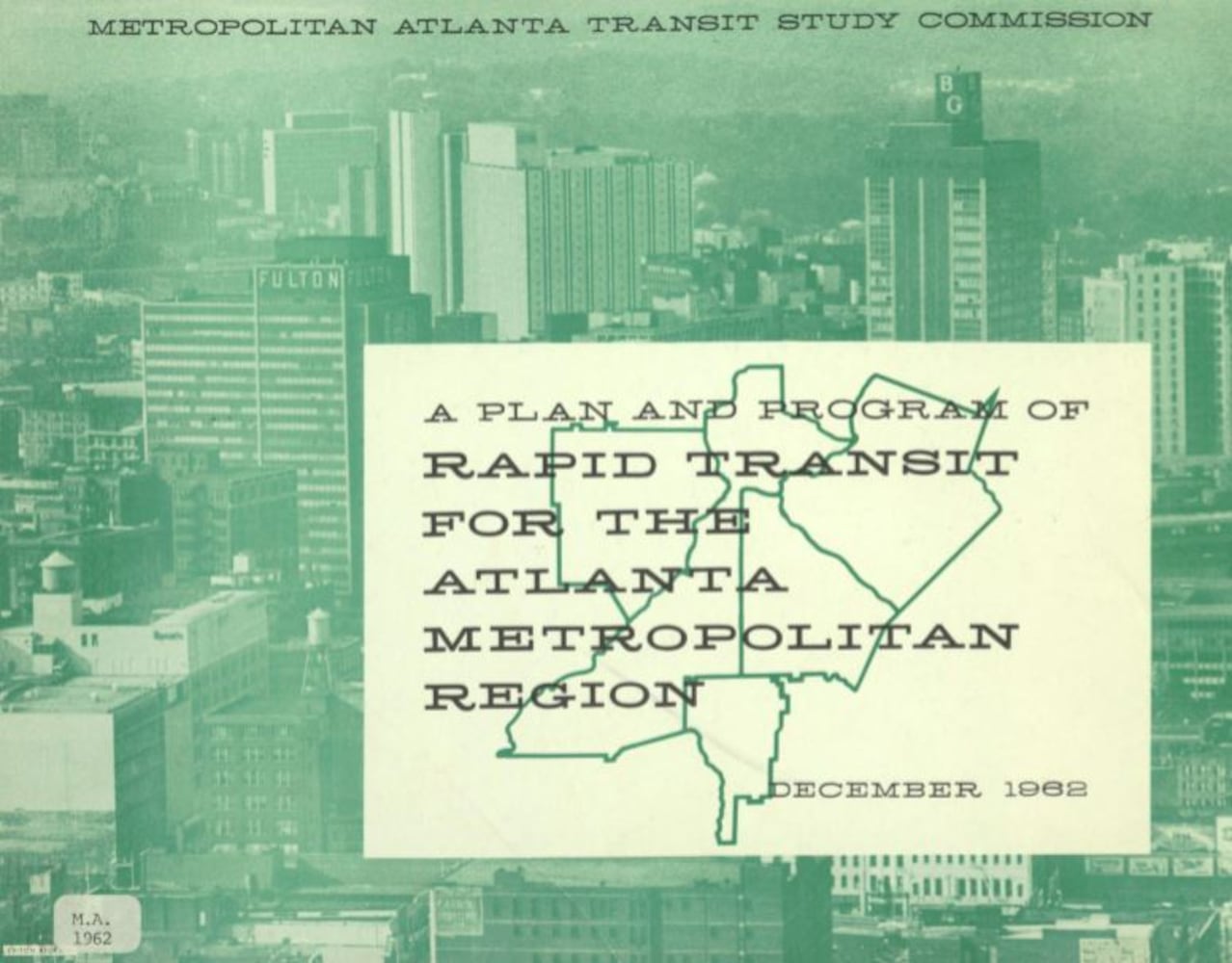 Flashback Photos: Planning MARTA’s future in 1968