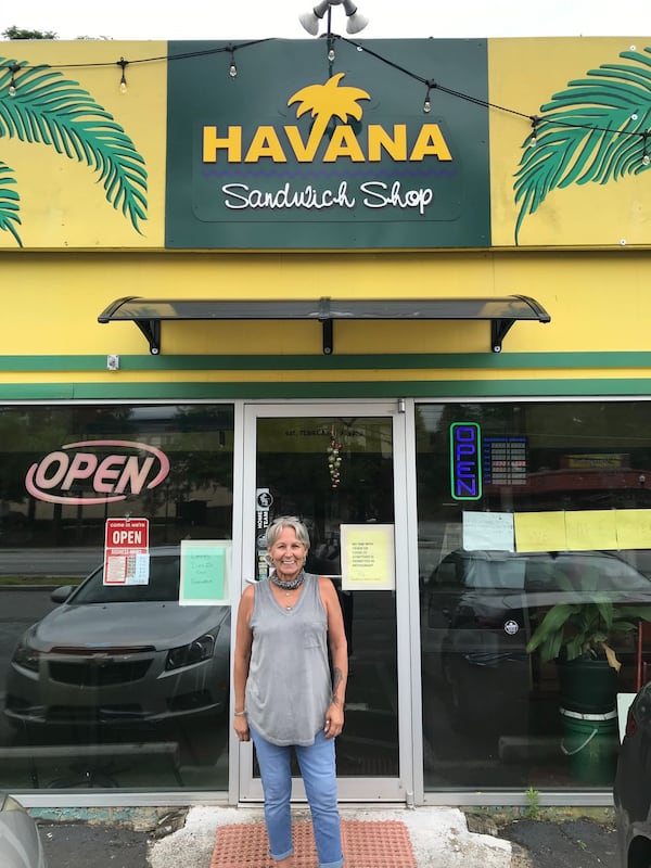 The coronavirus has forced Havana Sandwich Shop to enter a new chapter. It’s one that co-owner Debbie Benedit (pictured) wishes she didn’t have to face. “In the 44 years I’ve done this, I have never, ever, ever, ever experienced so much uncertainty,” she said. “Even with my fire and recessions and my husband’s death and whatever else was going on, I was able to have some control over the situation. I’ve had no control over this at all. That’s been the scariest part.” LIGAYA FIGUERAS/LIGAYA.FIGUERAS@AJC.COM