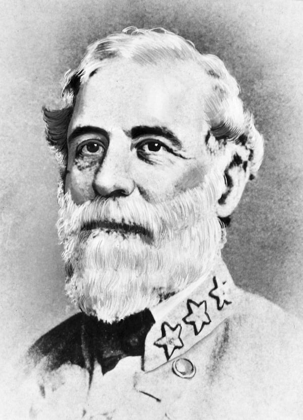 FILE - Gen. Robert E. Lee, leader of Confederate troops in the U.S. Civil War, is shown, date unknown. (AP Photo)