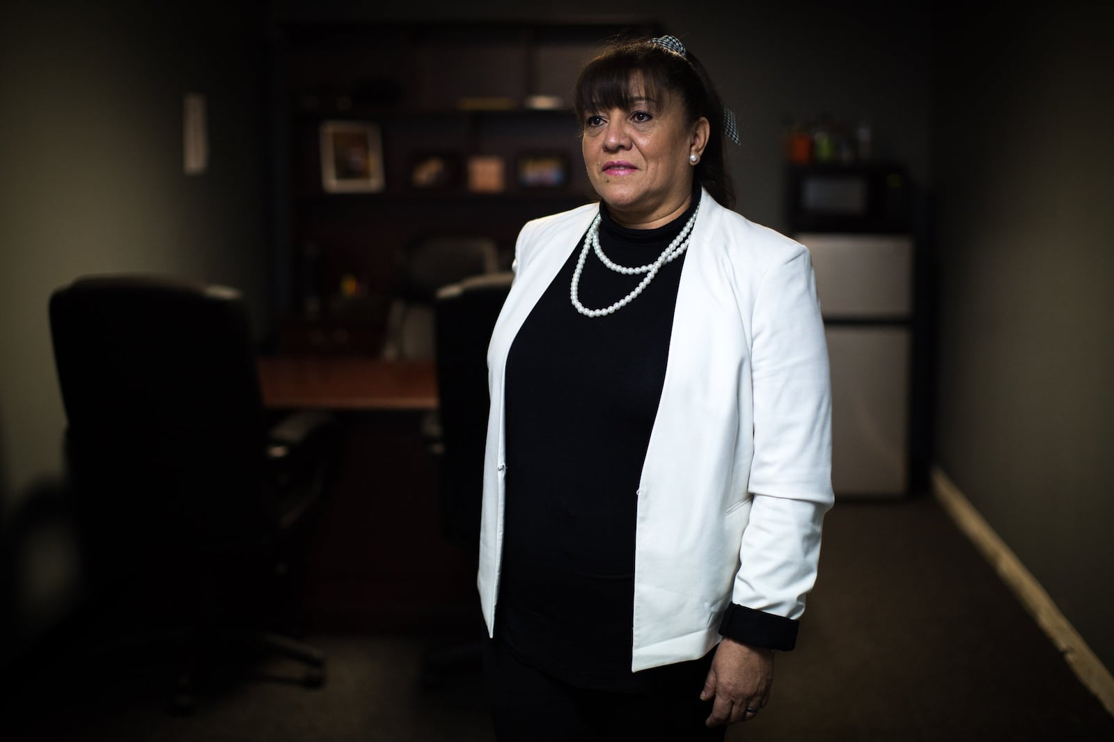 Nancy Gallegos, who voted for President-elect Donald Trump, poses for a portrait. BRANDEN CAMP/SPECIAL