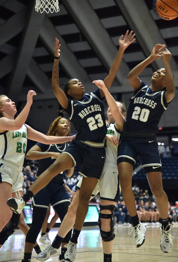 GHSA basketball finals: Norcross vs. Harrison girls