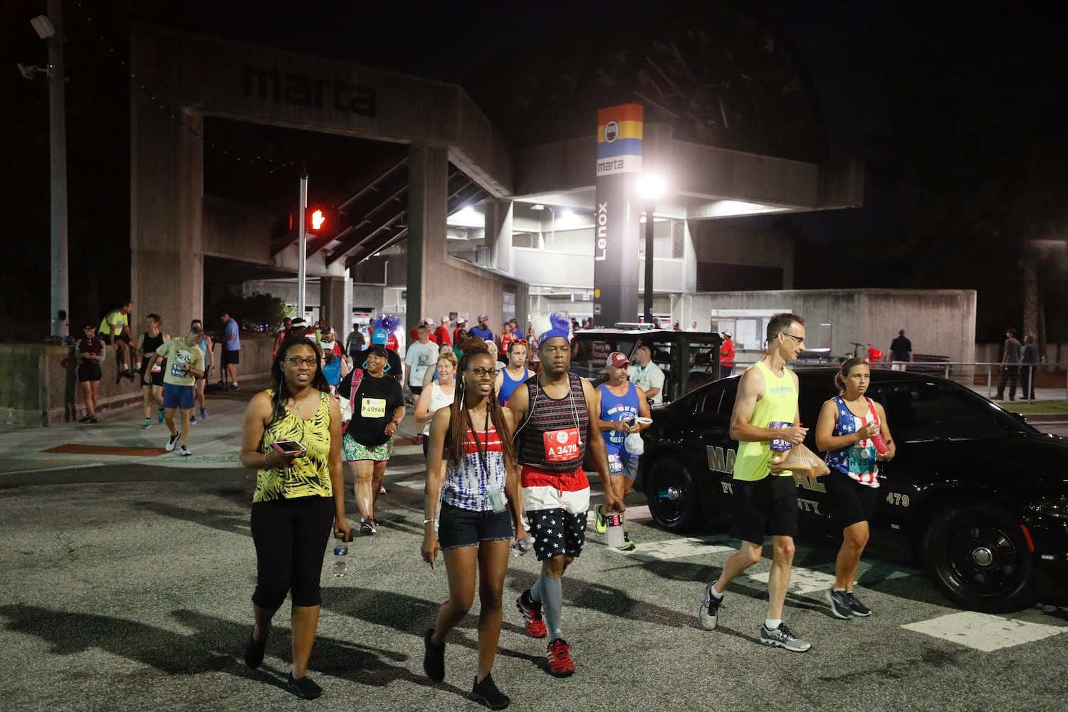 PHOTOS: Scenes at 2019 AJC Peachtree Road Race