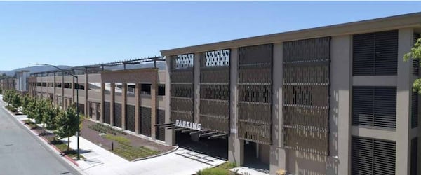 A parking garage that is part of a proposed mixed-use development along Spring Road in Smyrna. (Photo provided/RASS Associates)