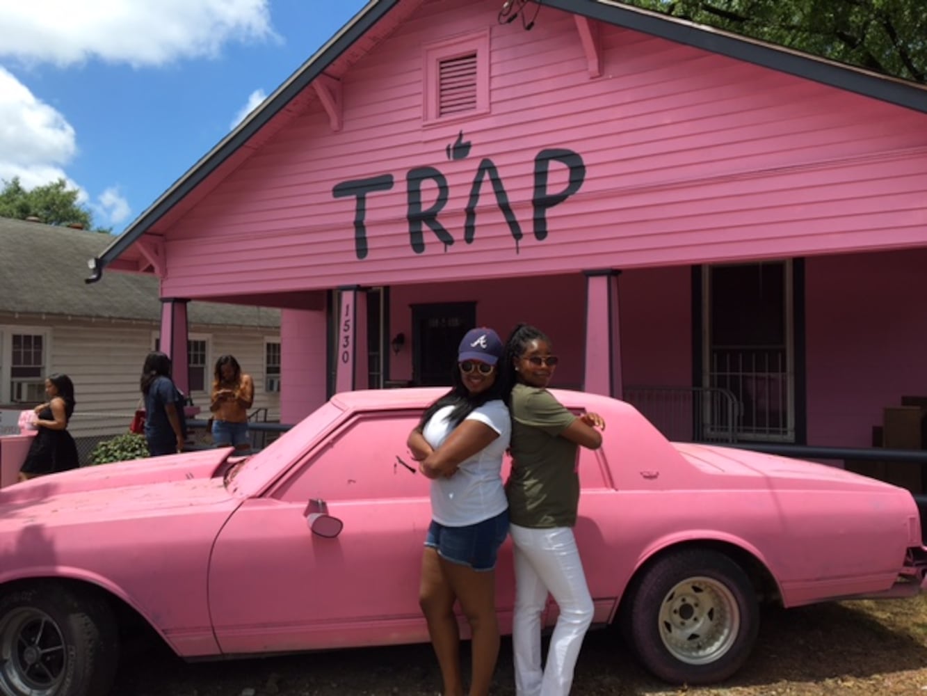 Photos: Atlanta pink trap house