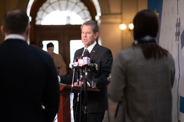 211229-Atlanta-Gov. Brian Kemp holds a press conference to talk about Covid in Georgia on Wednesday, Dec. 29, 2021. Ben Gray for the Atlanta Journal-Constitution