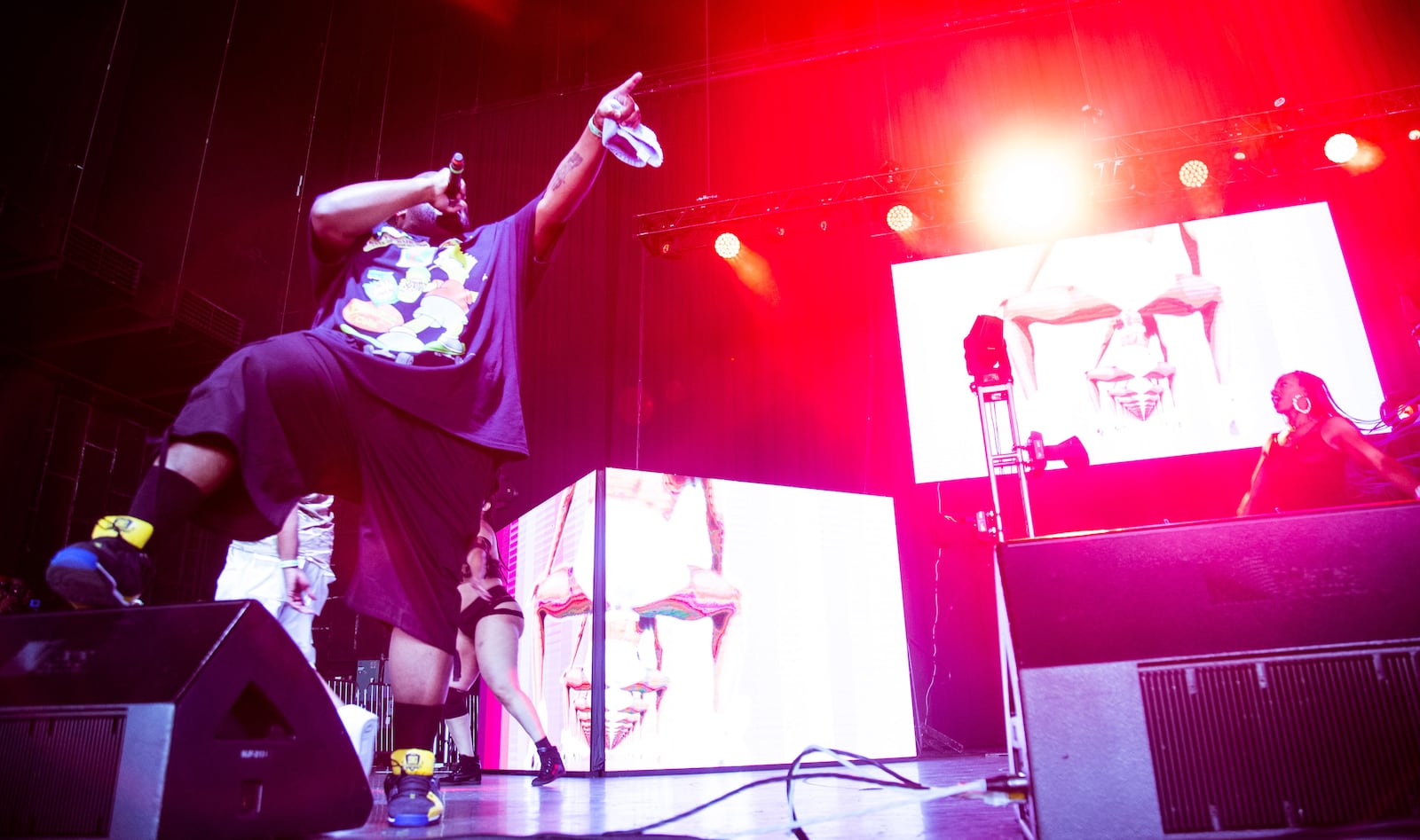 Dis N Dat band members perform during FreakNik Atlanta ‘19 - The Festival at the Cellairis Amphitheatre at Lakewood on Saturday, June 22, 2019.  (Photo: STEVE SCHAEFER / SPECIAL TO THE AJC)