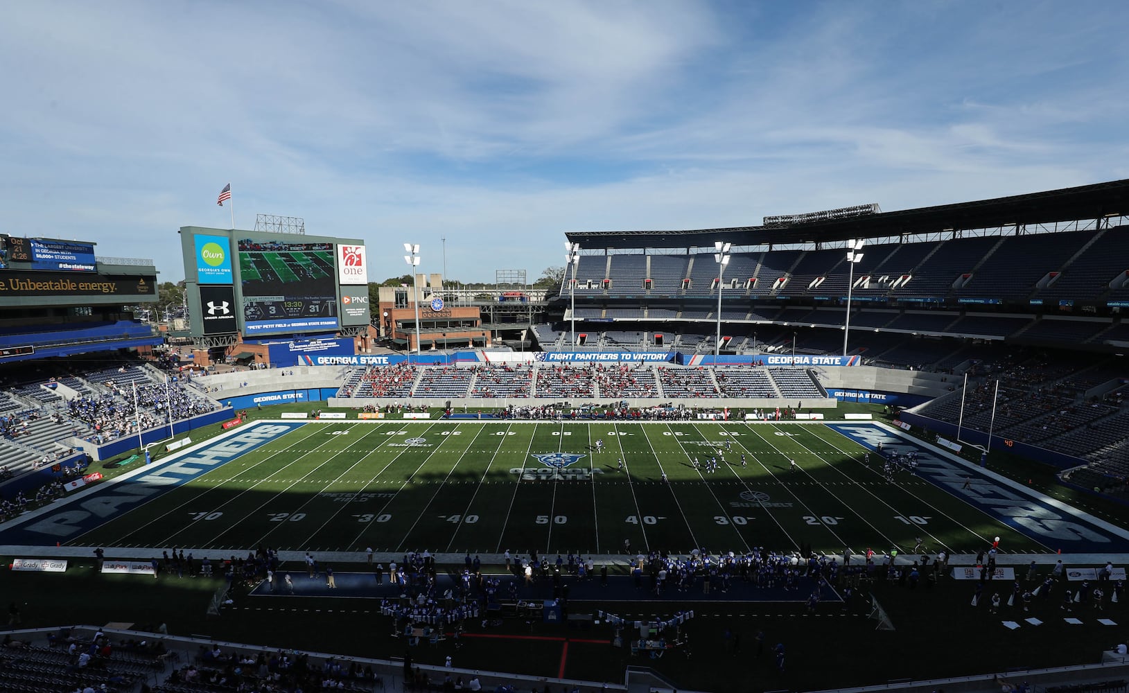 Photos: Georgia State plays at former Turner Field site