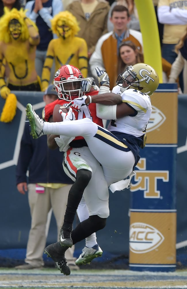 Photos: It’s Georgia in an easy win over Tech