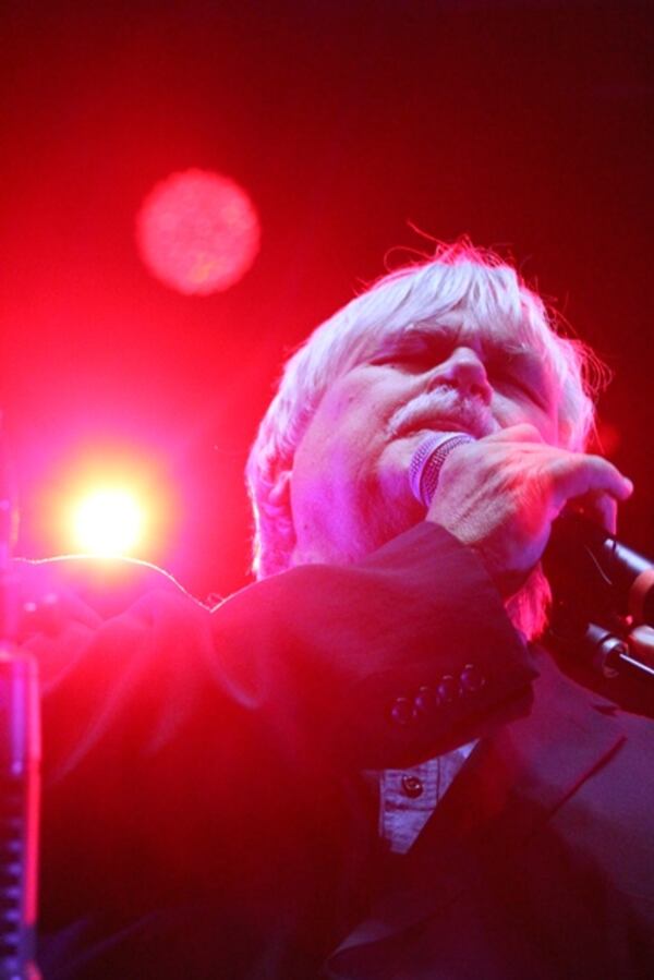  Col. Bruce Hampton feels the music at his Fox Theatre show on Monday. Photo: Melissa Ruggieri/AJC