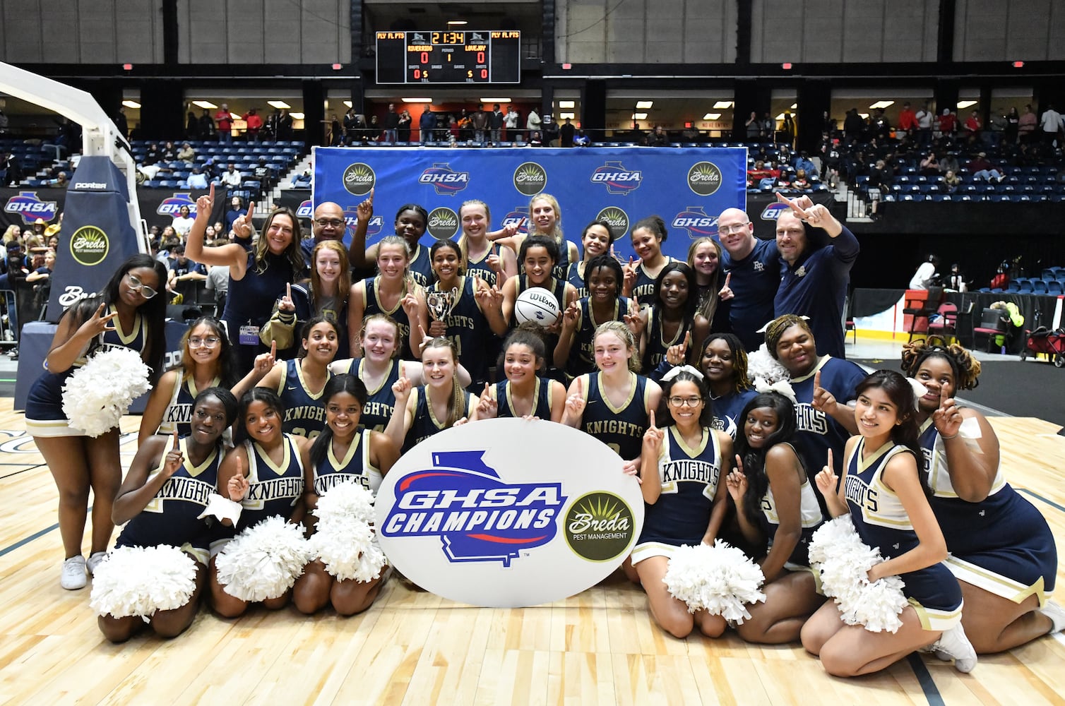 Class 6A girls -- River Ridge vs. Lovejoy (March 10, 2023)