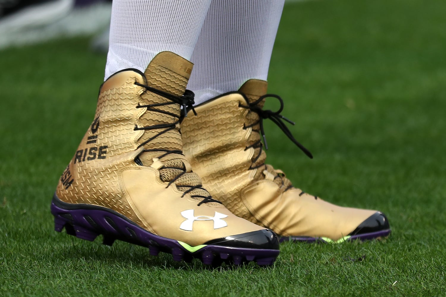 NFL players wear unique cleats