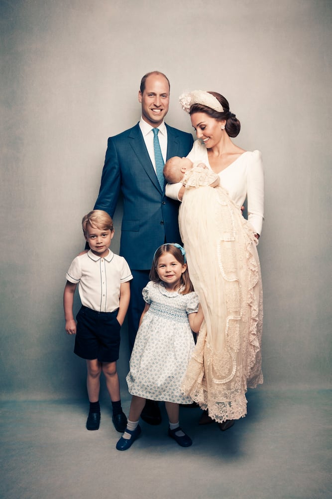 Photos: Prince Louis christened