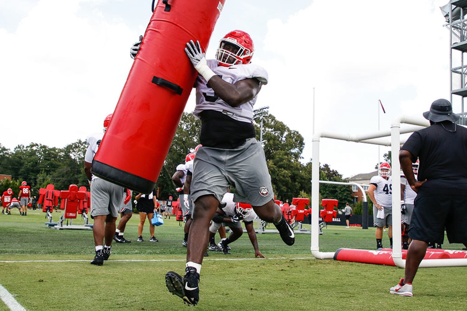 UGA practice: Aug. 6, 2018