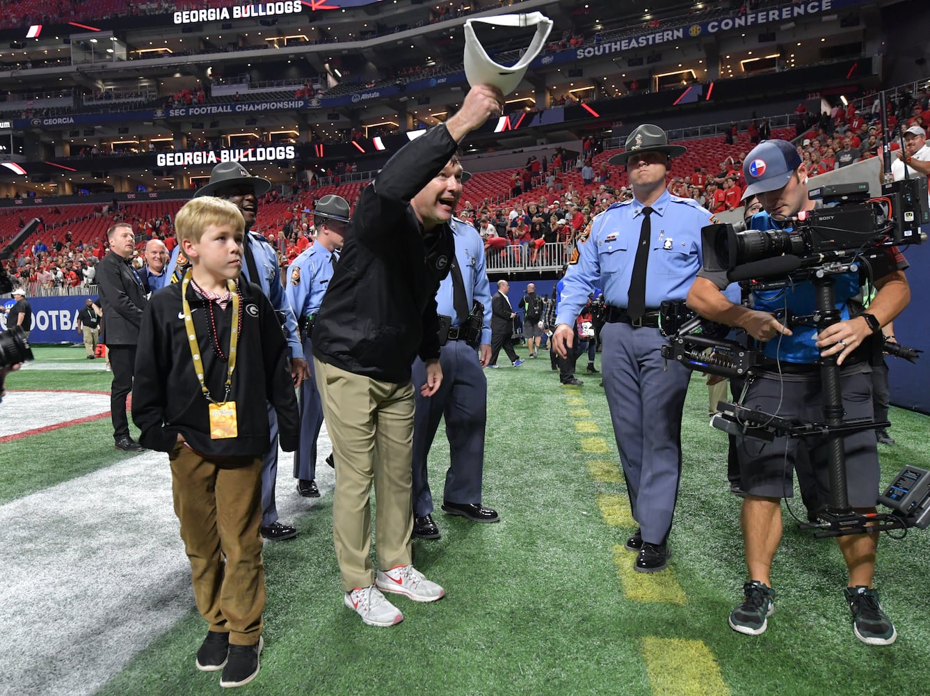 Photos: Bulldogs celebrate SEC title