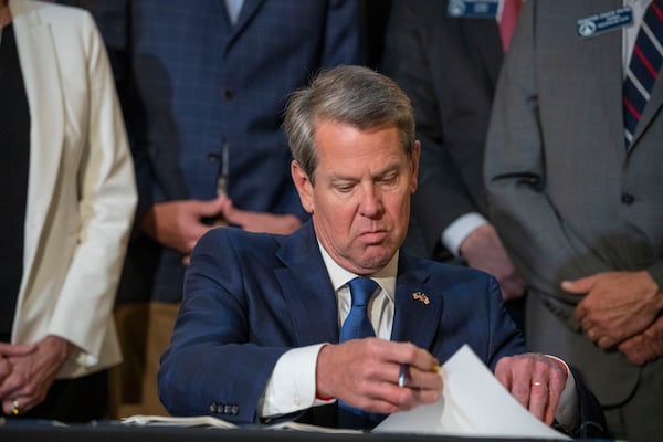 In 2021, Gov. Brian Kemp signed a law that said Georgia would switch to daylight saving time year-round only if Congress first approved a federal measure. 
