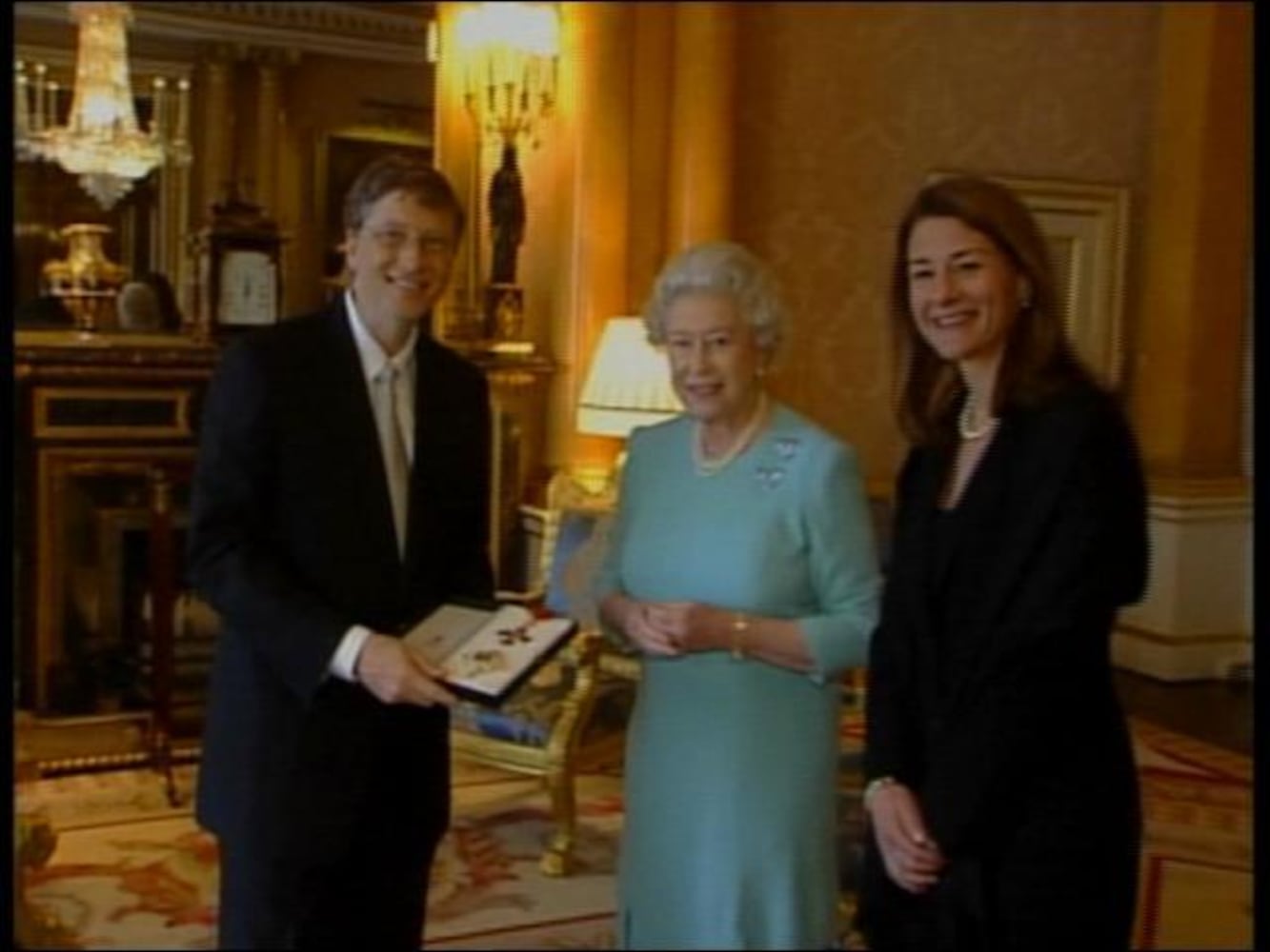 Bill Gates Knighted 3-2-05