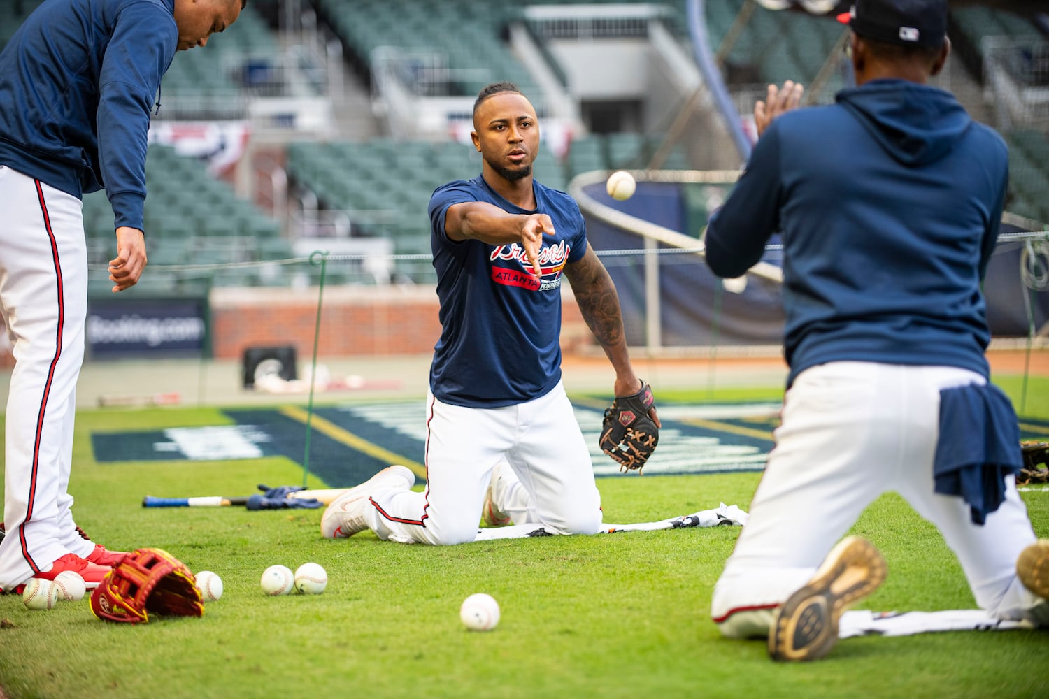 100723 braves workout photo