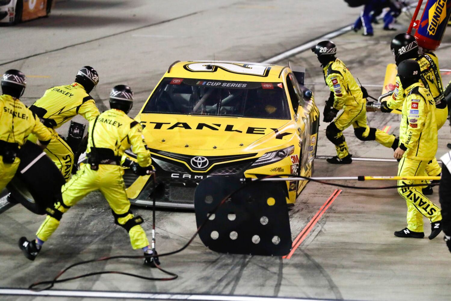 Photos: NASCAR races again without fans on hand at Darlington