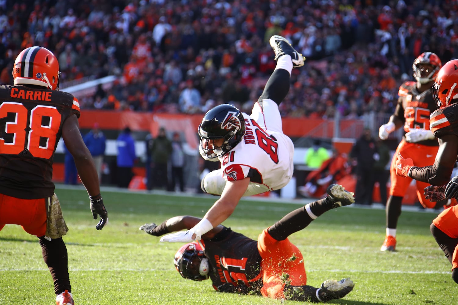 Photos: Falcons fall in ugly loss to Browns