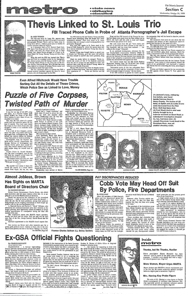 1970s Flint River Murders on Atlanta's southside