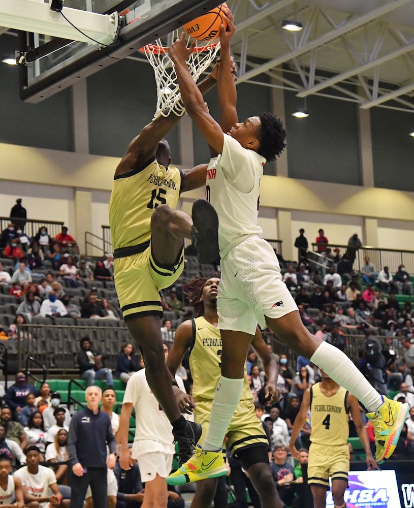 HS basketball playoffs: Pebblebrook vs. Berkmar boys