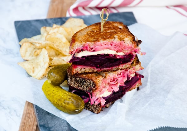 Turn beets into a veggie Reuben sandwich that even carnivores will love. CONTRIBUTED BY OLIVIA RADER FOR GEORGIA GROWN