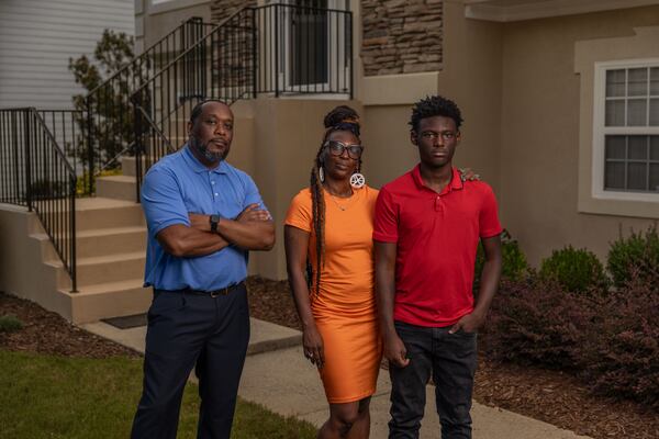 Toi Cliatt, Trina Martin and her son, Gabe Watson, say they were traumatized when an FBI SWAT team raided their Atlanta home by mistake in 2017.