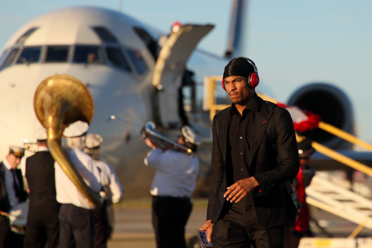 122924 sugar bowl uga arrival