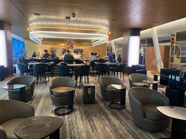 The Delta One Lounge at New York's John F. Kennedy International Airport opened Wednesday, June 26, 2024.