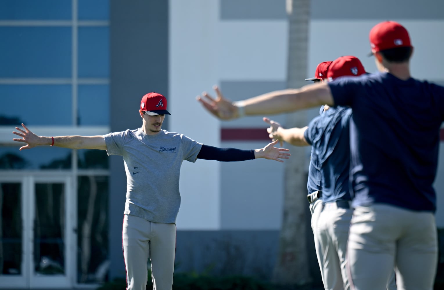 Braves spring training - Day 1