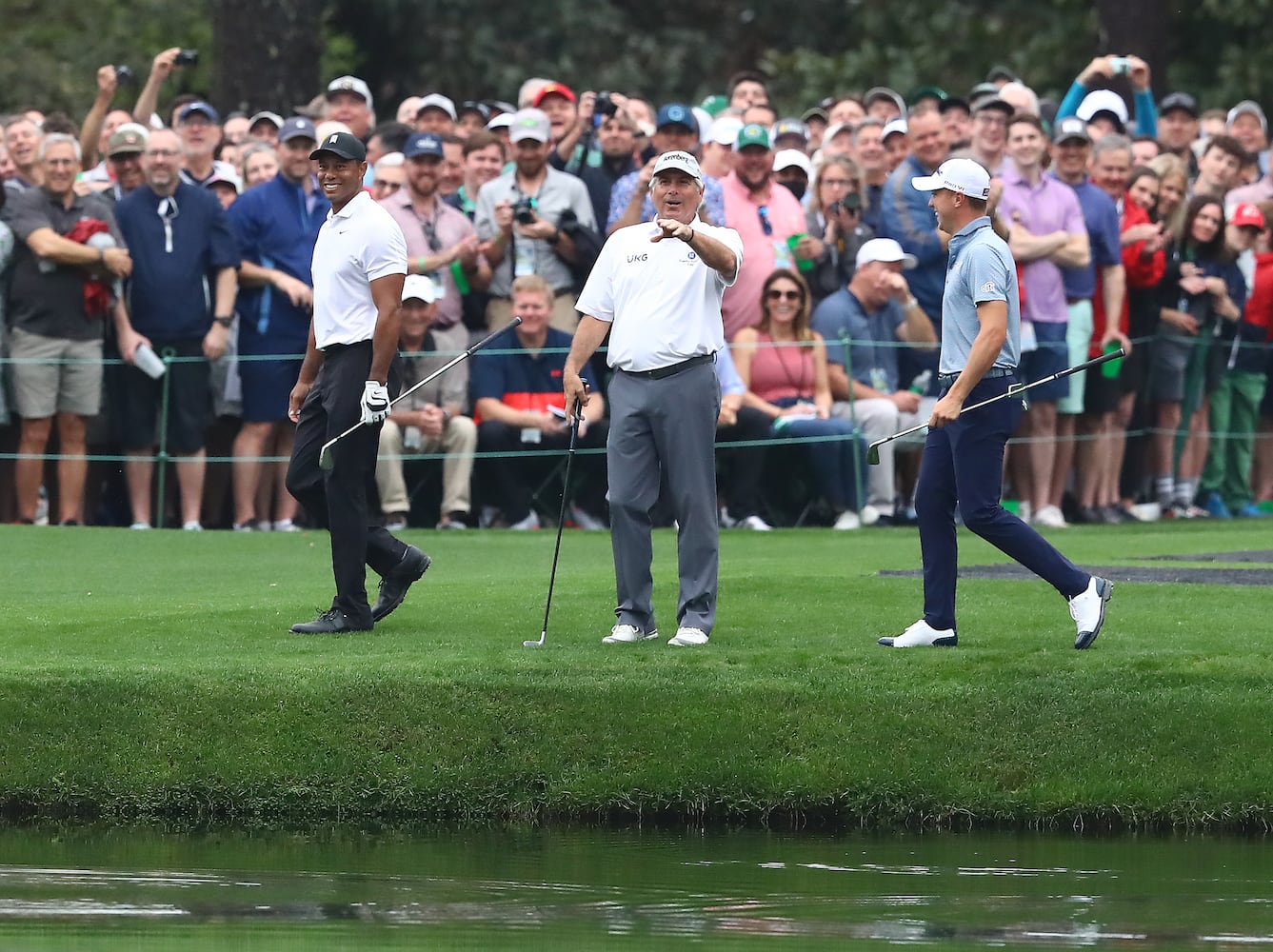 Tiger Woods at the Masters