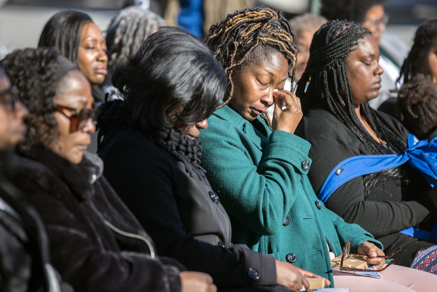 Ceremony to honor the memory of Breonna Moffett, one of three Georgia solders killed in a drone attack in Jordan.