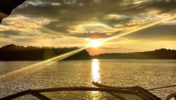 Lake Lanier. U.S. ARMY CORPS OF ENGINEERS via Facebook