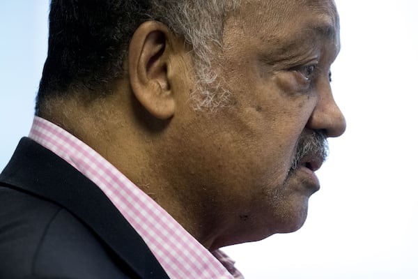 The Rev. Jesse Jackson said Juanita Abernathy treated him like a son.