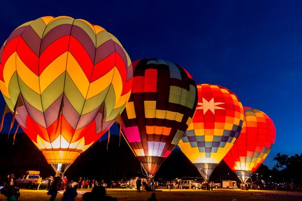 Ooh and ah over hot air balloons at Gwinnett County’s Balloon Festival.