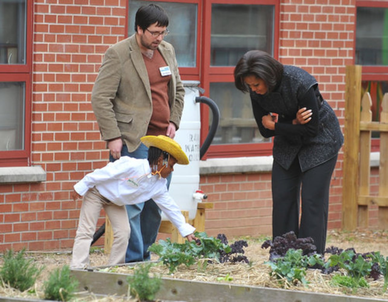 First lady Michelle Obama visits Atlanta