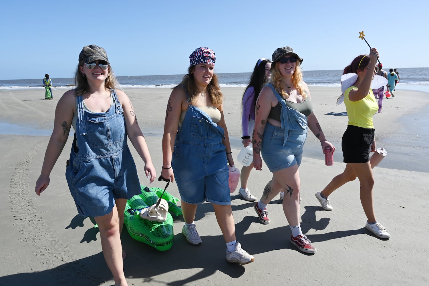 Frat Beach ahead of Georgia Florida game