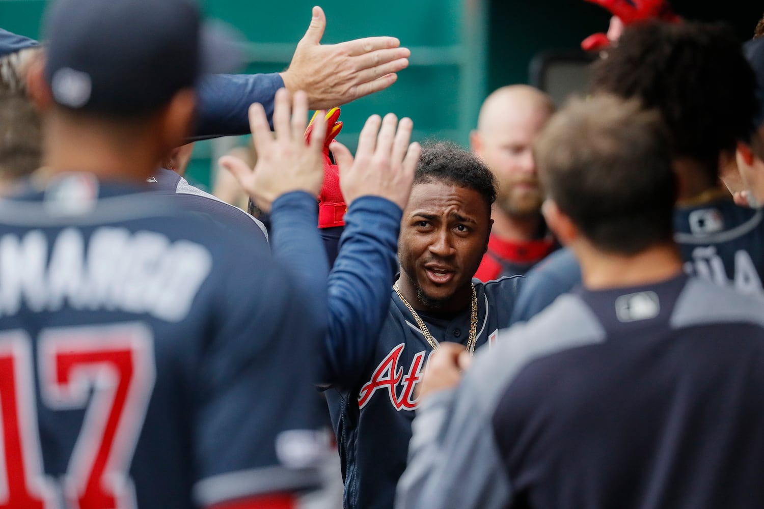 Photos: Soroka on the mound as Braves face Reds