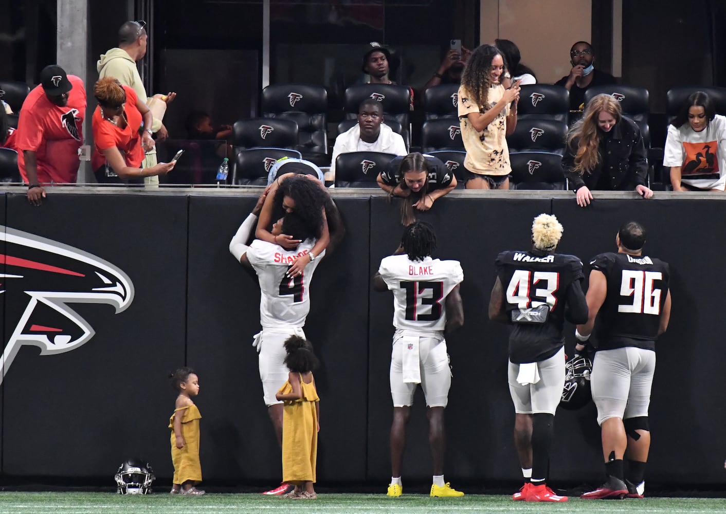 Falcons open practice photo