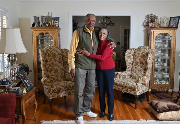 Gwen and James Middlebrooks met at David T. Howard High School. Hyosub Shin / Hyosub.Shin@ajc.com